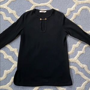 Tory Burch black sweater top/pullover